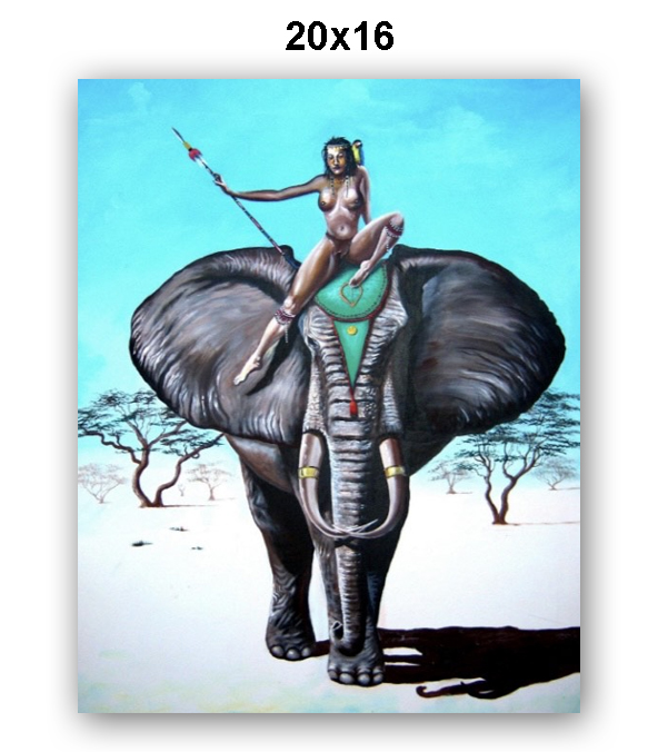 Alter Ego Stretched Canvas Print