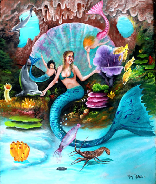 Mermaid Painting