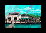 The Schooner Wharf Print